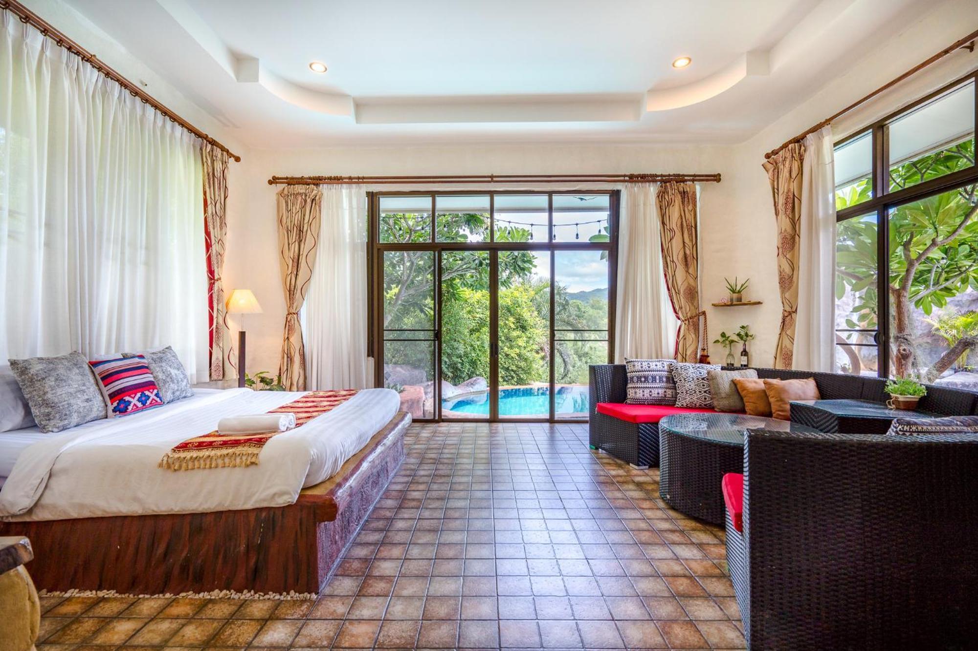 Huahin I-Din Poolvilla วิลล่ากลางธรรมชาติ วิวภูเขา เป็นส่วนตัว 外观 照片