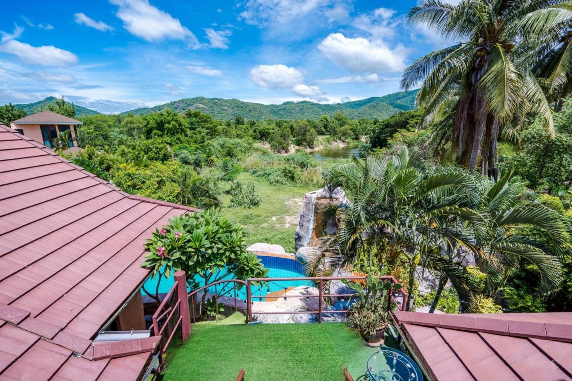 Huahin I-Din Poolvilla วิลล่ากลางธรรมชาติ วิวภูเขา เป็นส่วนตัว 外观 照片